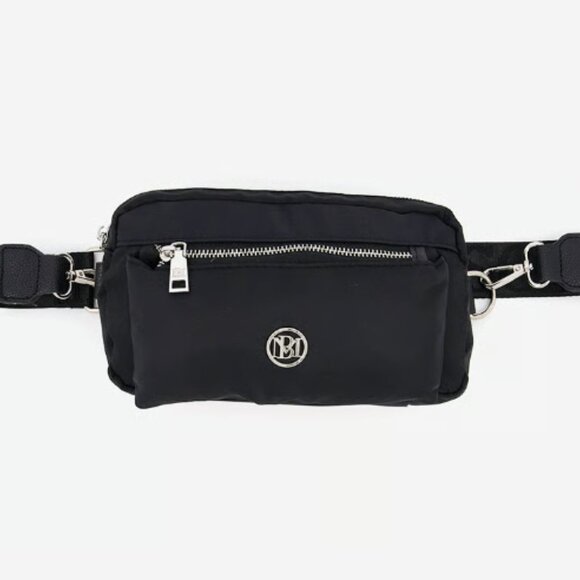 Badgley Mischka Handbags - NWT Studio Badgley Mischka Brand Strap Camera Bag Black